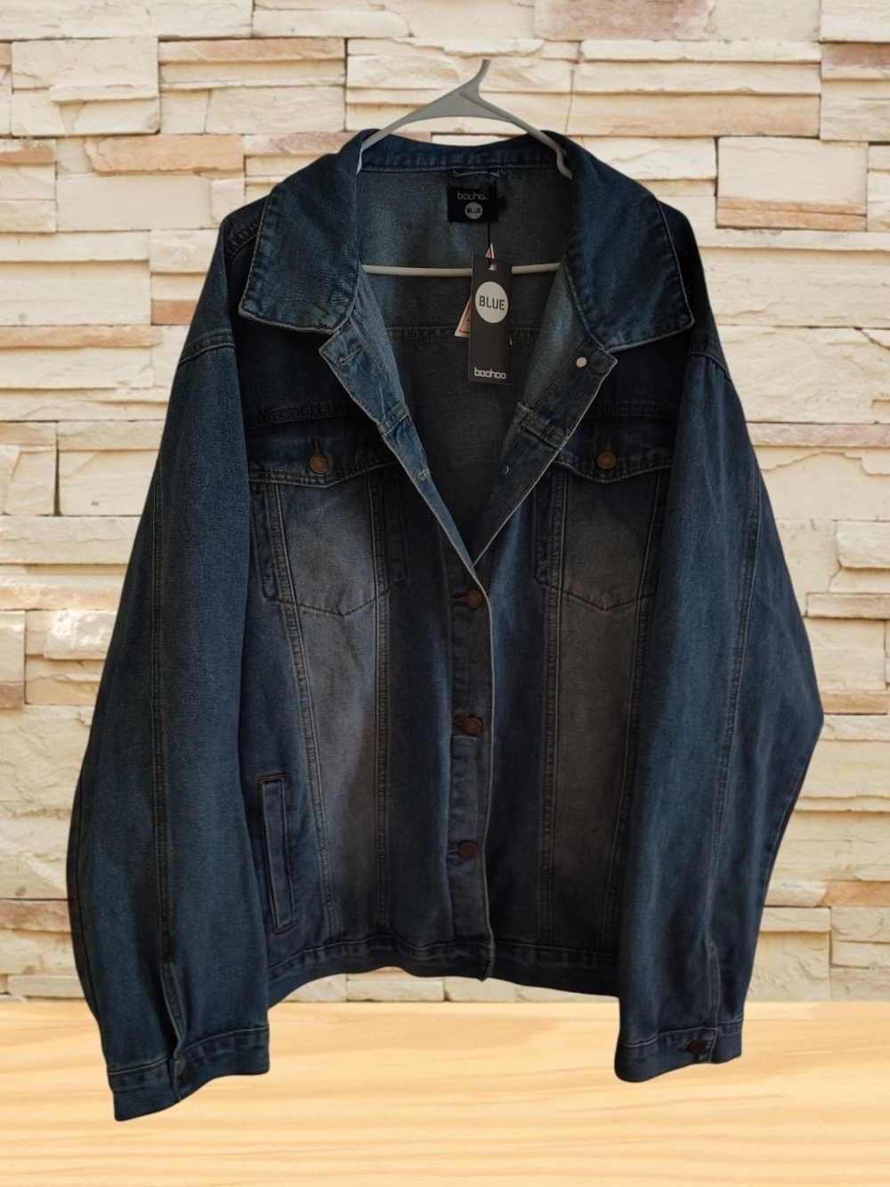 Boohoo Blue Denim Jacket